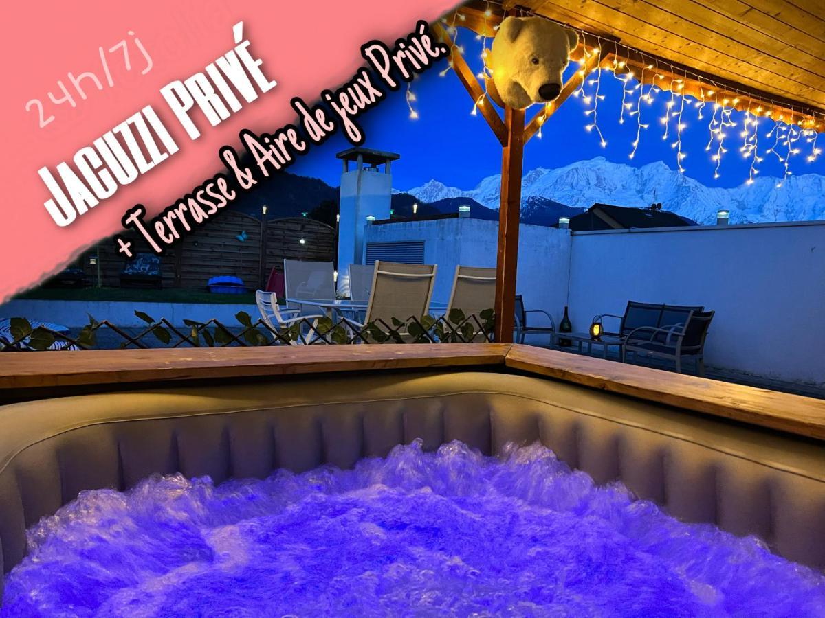 Rooftop 1 - Jacuzzi Prive Au Pied Du Monte-Blanco Sallanches Zewnętrze zdjęcie