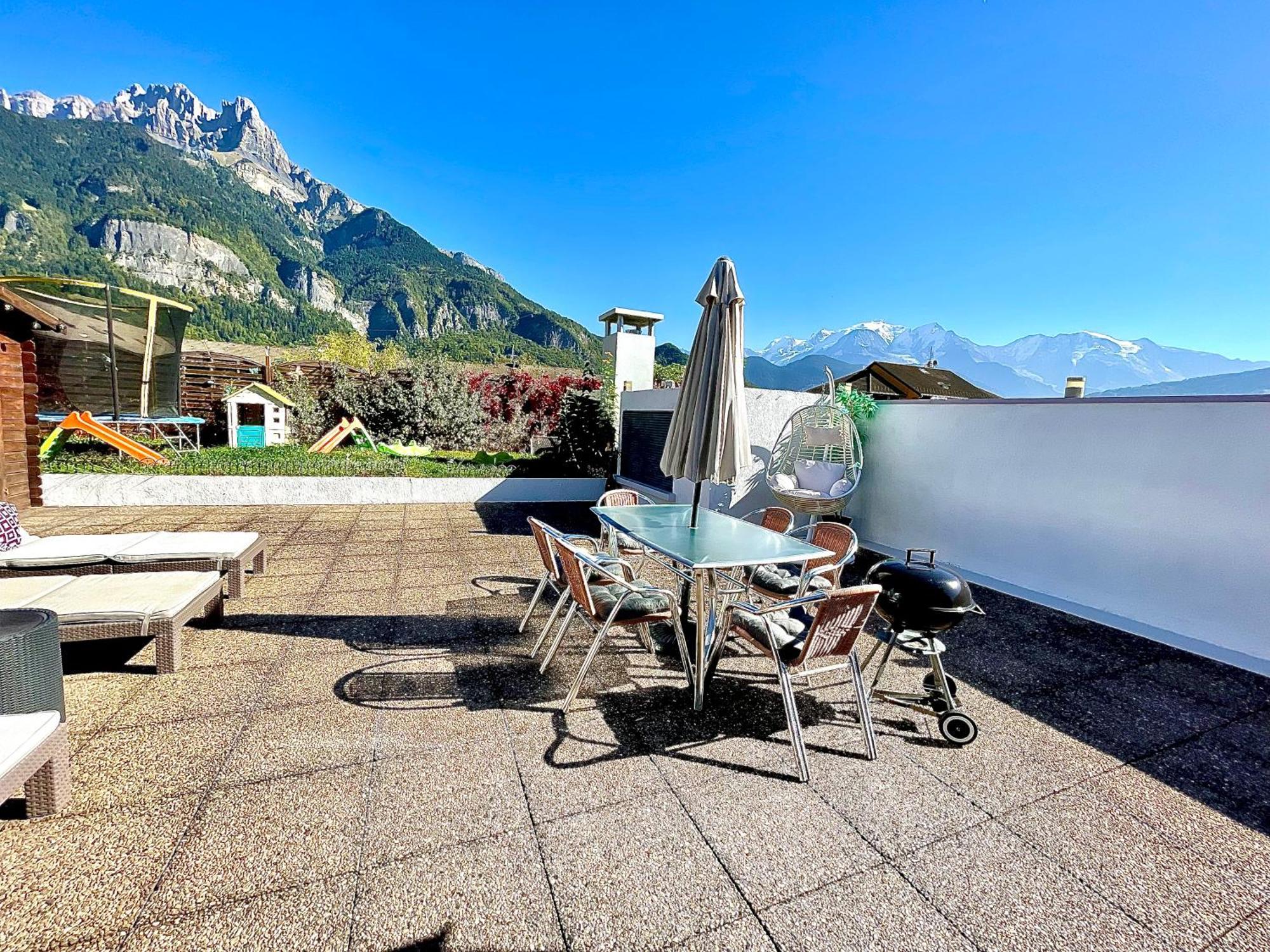 Rooftop 1 - Jacuzzi Prive Au Pied Du Monte-Blanco Sallanches Zewnętrze zdjęcie
