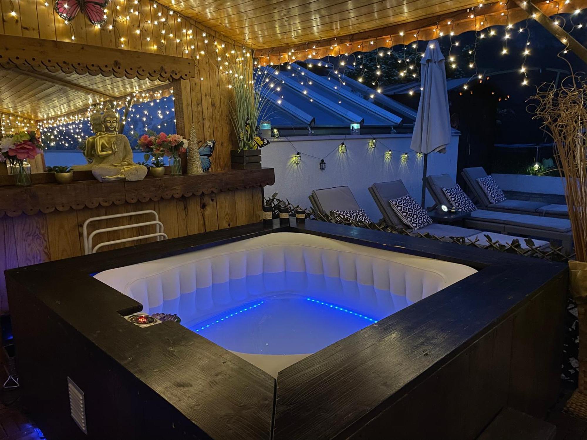 Rooftop 1 - Jacuzzi Prive Au Pied Du Monte-Blanco Sallanches Zewnętrze zdjęcie