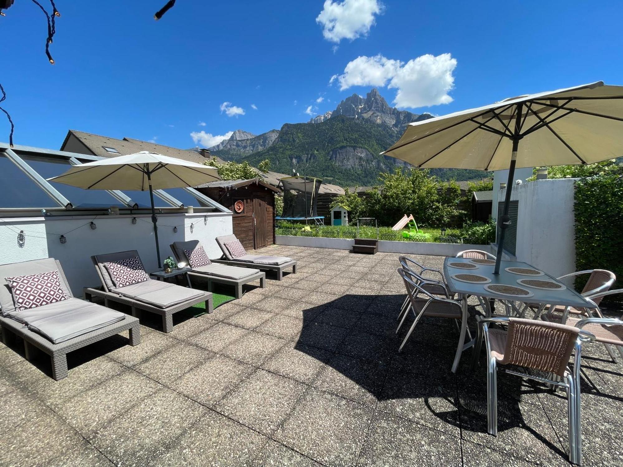 Rooftop 1 - Jacuzzi Prive Au Pied Du Monte-Blanco Sallanches Zewnętrze zdjęcie
